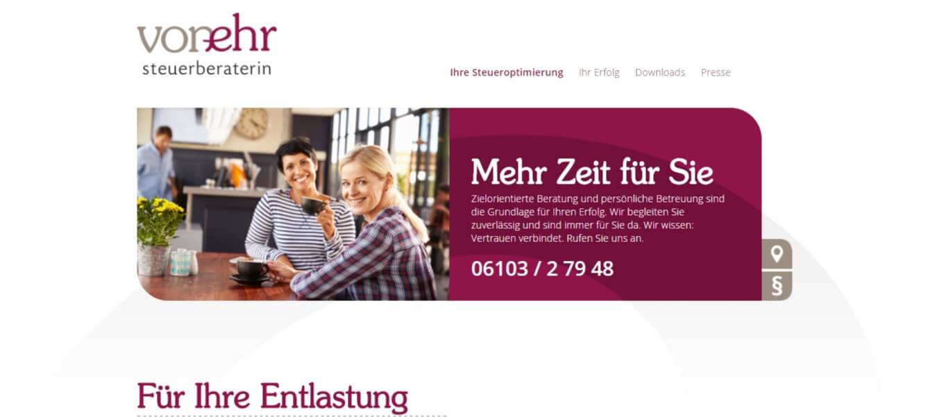 Image of Individuelle Steuerkonzepte: Steuerberaterin Roswitha von Ehr in Langen