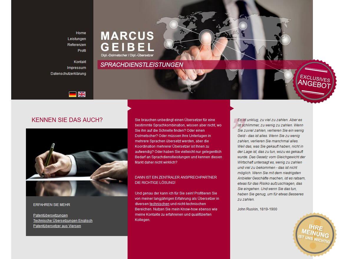 Image of Technische Fachübersetzungen in Viersen: Marcus Geibel Sprachdienstleistungen