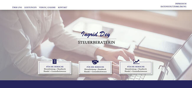 Image of Zuverlässige Steuerberatung in Essen: Steuerberaterin Ingrid Dey