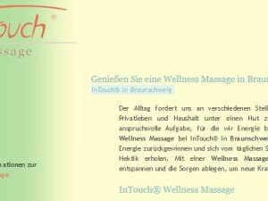 Bild zum Artikel: Wohlbefinden steigern: InTouch® Massage bei Dirk Wetzel in Braunschweig
