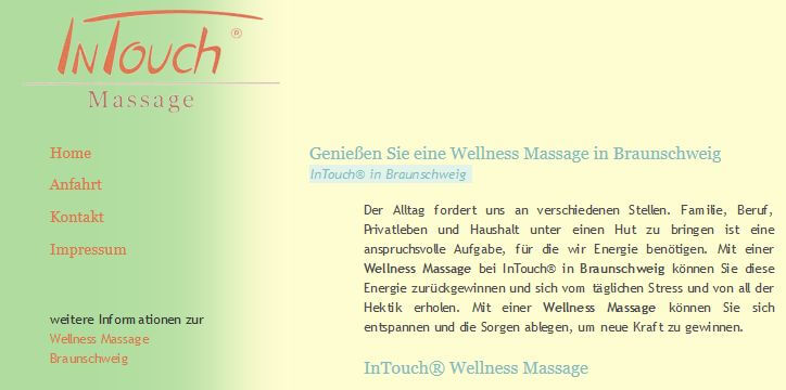 Image of Wohlbefinden steigern: InTouch® Massage bei Dirk Wetzel in Braunschweig