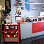 Anmeldetresen des Kosmetikstudios Nails & More Ellen Ritz in Wittlich