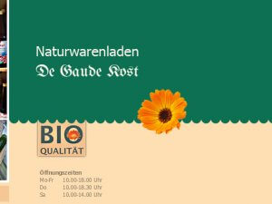 Bild zum Artikel: Bioprodukte aus ökologischem Landbau: Naturwarenladen de Gaude Kost in Waren Müritz