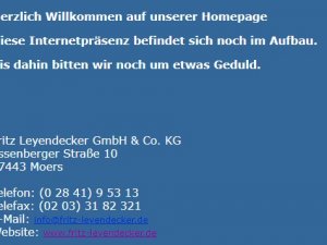Bild zum Artikel: Möbelspedition Fritz Leyendecker GmbH & Co. KG in Moers