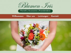 Bild zum Artikel: Hochwertige Floristik: Blumen Iris in Hünxe