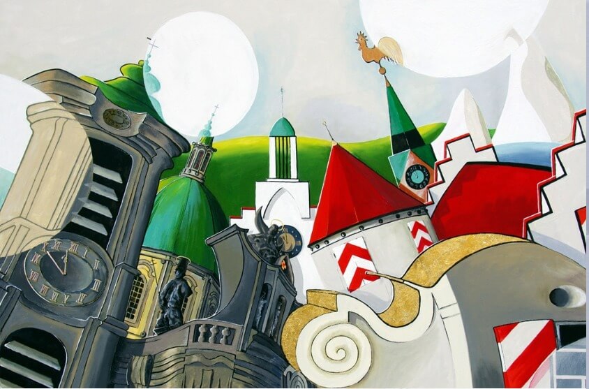 Image of Maler und Grafiker Heiko Holdenried: „Galerie Holdenried Art“ in Weingarten
