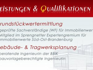 Bild zum Artikel: Immobilien- und Grundstücksbewertungen: Sachverständigen- und Ingenieurbüro Dipl.-Ing. Marion Rosinus in Königs Wusterhausen